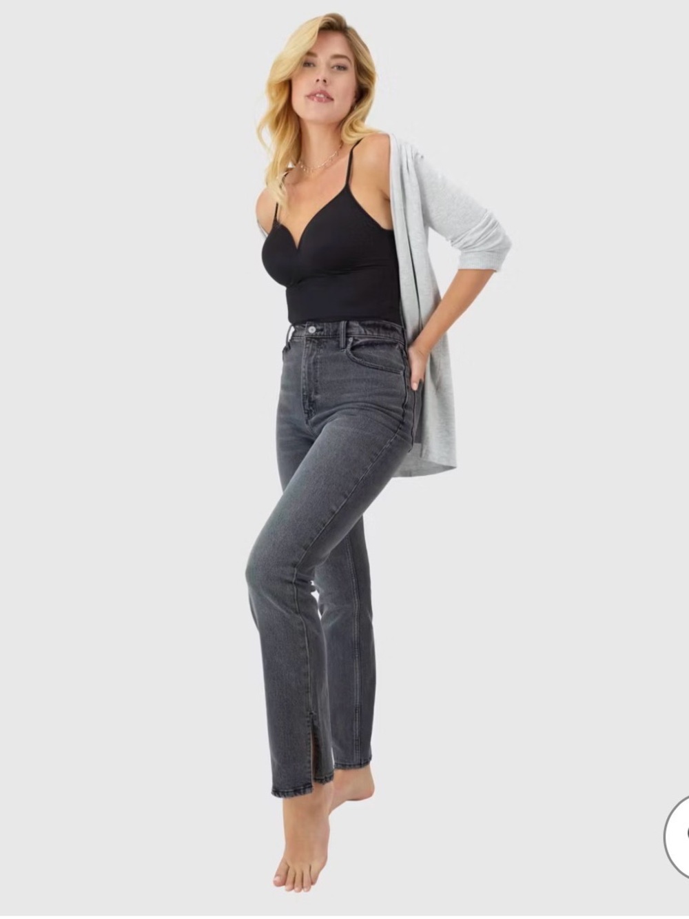 NWT Maidenform - Black Shaping Camisole